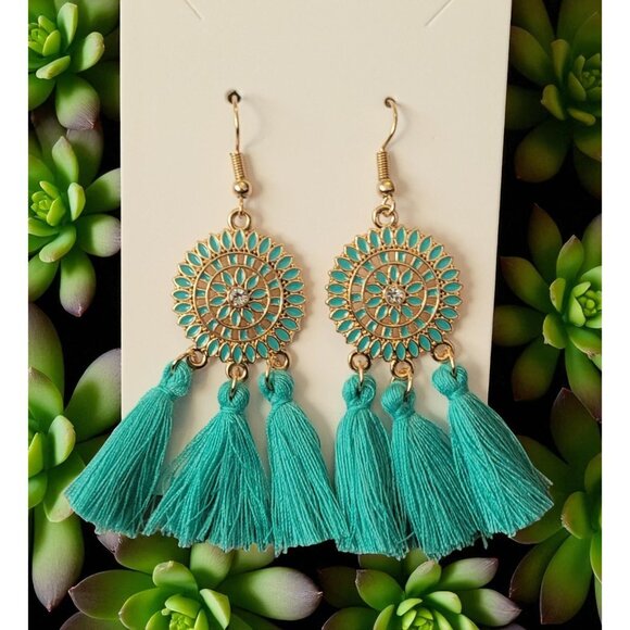 Set Of 4 Pairs of Unique Earrings (SKU#3073) - Picture 2 of 5